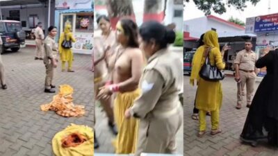 Randi Drunk Woman Walked Around Naked At Public Place Leak Viral Trending MMS